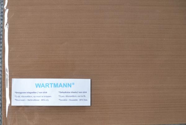 Feuille pour Déshydrateur Wartmann 40cm x 40cm (2 Pcs.) Peut être coupé sur mesure 