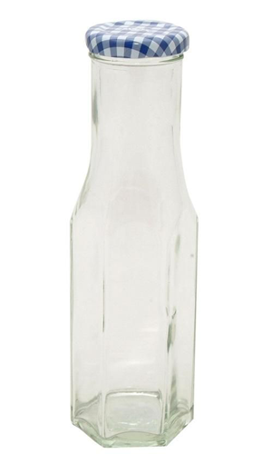 Kilner bouteille en verre hexagonal 250 ml 
